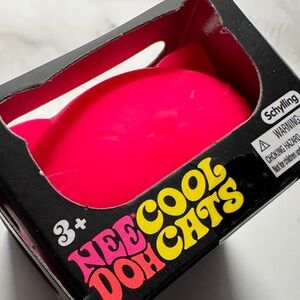 Nee Doh Cool Cats - Pink. New